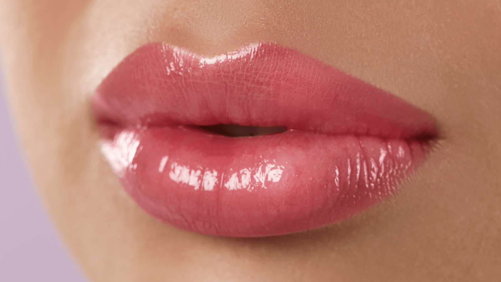 An image of plump and defined lips.
